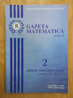 Gazeta Matematica, anul CXXIII, seria B, nr. 2, 2018