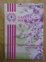 Gazeta Matematica, anul CXXIII, seria B, nr. 3, 2018