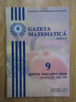 Gazeta Matematica, anul CXXIII, seria B, nr. 9, 2018