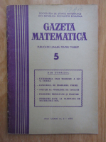 Gazeta Matematica, anul LXXXI, nr. 5, mai 1976