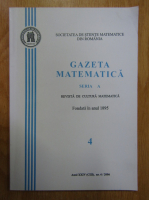 Gazeta Matematica, anul XXIV, seria B, nr. 4, 2006