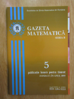 Gazeta Matematica, Seria B, anul CXVII, nr. 5, 2012