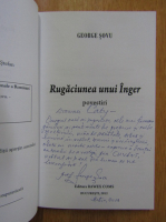 George Sovu - Rugaciunea unui inger (cu autograful autorului)
