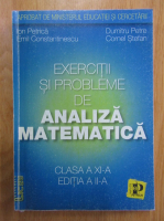 Ion Petrica, Petre Dumitru, Emil Constantinescu, Cornel Stefan - Exercitii si probleme de analiza matematica. Clasa a XI-a