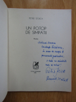 Petre Stoica - Un potop de simpatii (cu autograful autorului)