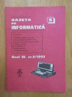 Gazeta de Informatica, anul III, nr. 5, 1993