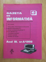 Gazeta de Informatica, anul III, nr. 6, 1993