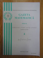 Gazeta Matematica, Seria B, anul CXVI, nr. 4, 2011