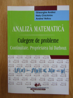 Gheorghe Andrei - Analiza matematica. Culegere de probleme. Continuitate. Proprietatea lui Darboux