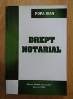 Ioan Popa - Drept notarial