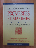 Jean-Michel Pedrazzani - Dictionnaire des proverbes et maximes