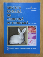 Revista romana de medicina veterinara, volumul 21, nr. 4, 2011