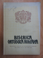 Biserica Ortodoxa Romana, anul XCVIII, nr. 5-6, mai-iunie 1980