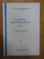 Gazeta Matematica, Seria A, anul XXII, nr. 4, 2004