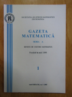 Gazeta Matematica, Seria A, anul XXIII, nr. 1, 2005