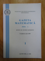 Gazeta Matematica, Seria A, anul XXIV, nr. 1, 2006