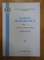 Gazeta Matematica, Seria A, anul XXIV, nr. 2, 2006