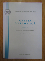 Gazeta Matematica, Seria A, anul XXV, nr. 1, 2007