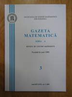 Gazeta Matematica, Seria A, anul XXV, nr. 3, 2007
