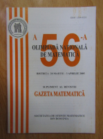 Gazeta matematica. Supliment. Olimpiada Nationala de matematica, 28 martie-3 aprilie 2005