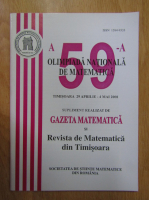 Gazeta matematica. Supliment. Olimpiada Nationala de matematica, 29 aprilie-4 mai 2008