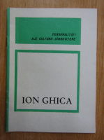 Ion Ghica. Biobibliografie