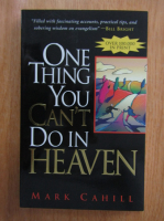 Mark Cahill - One Thing You Can't do in Heaven