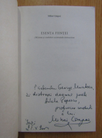 Mihai Cimpoi - Esenta fiintei (cu autograful autorului)
