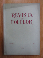 revista de folclor, anul II, nr. 4