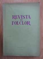 revista de folclor, anul VII, nr. 3-4