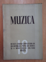 Revista Muzica, anul V, nr. 10, octombrie 1955