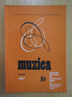 Revista Muzica, anul XVII, nr. 10, octombrie 1967