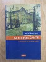 Alfred Wetzler - Ce n-a stiut Dante