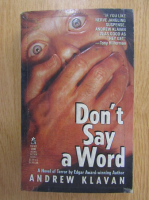 Andrew Klavan - Don't Say a Word