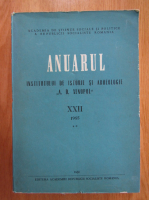Anuarul Institutul de Istorie A. D. Xenopol, XXII, 1985 (volumul 2)