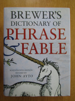 John Ayto - Brewer's Dictionary of Phrase Fable