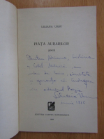 Liliana Ursu - Piata aurarilor (cu autograful autoarei)