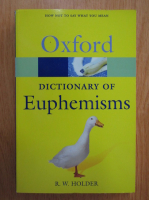 R. W. Holder - Oxford Dictionary of Euphemisms