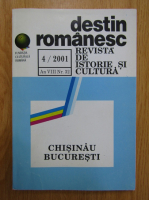 Revista Destin romanesc, anul VIII, nr. 4, 2001