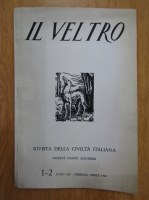 Revista Il Veltro, nr. 1-2, anul XIII, februarie-aprilie 1969