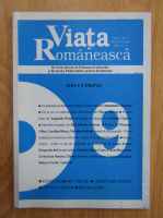 Revista Viata Romaneasca, anul XCV, nr. 9, septembrie 2000