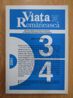 Revista Viata Romaneasca, anul XCVI , nr. 3-4, martie-aprilie 2001
