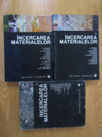 C. Atanasiu, Traian Canta, I. Crudu - Incercarea materialelor (3 volume)