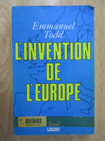 Emmanuel Todd - L'invention de l'Europe