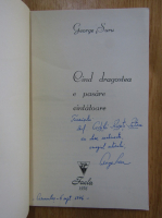 Anticariat: George Suru - Cand dragostea e pasare cantatoare (cu autograful autorului)