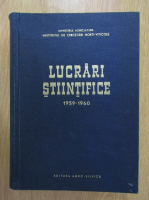 Lucrari stiintifice (volumul 3)