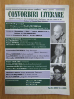 Revista Convorbiri Literare, anul CXXXVII, nr. 4, aprilie 2003