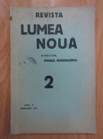 Revista Lumea Noua, anul II, nr. 2, februarie 1933