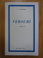 Anticariat: Stefan G. Theodoru - Versuri (volumul 2)