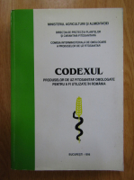 Codexul produselor de uz fitosanitar omolgate pentru a fi utilizate in Romania